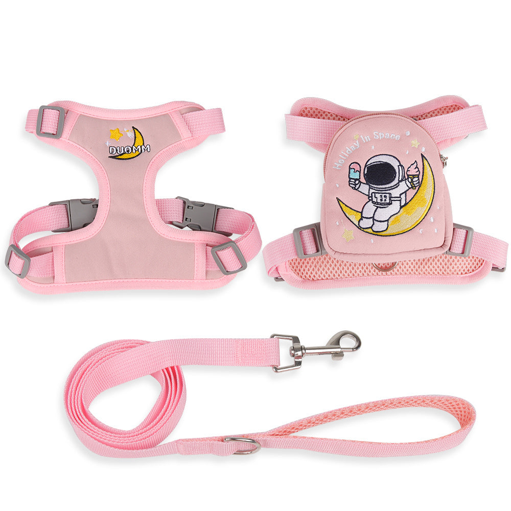 Small Dog Harness with Backpack