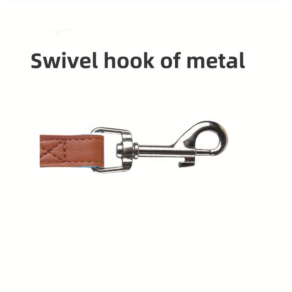 Stylish Dog Collar and Leash Set for Small to Medium Dogs