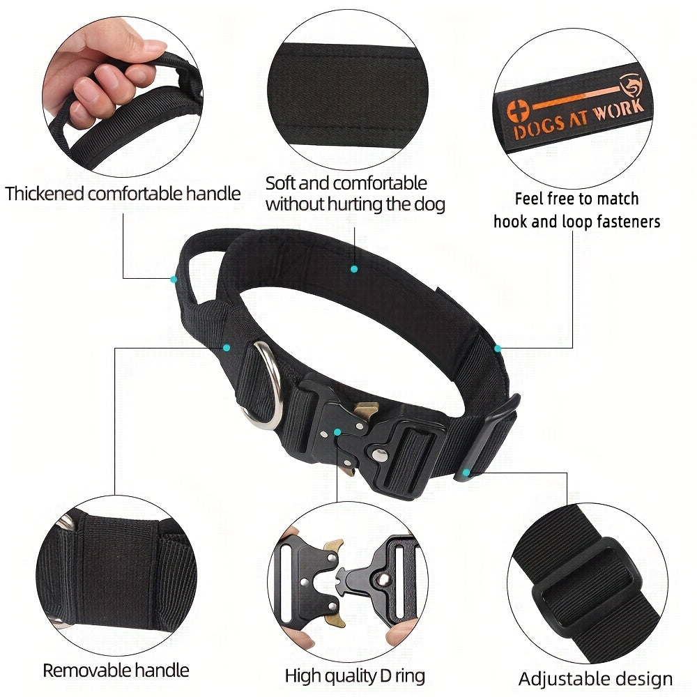 Durable Dog Collar for Medium to Large Dogs