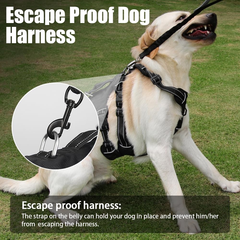 Escape-Proof Large Dog Harness