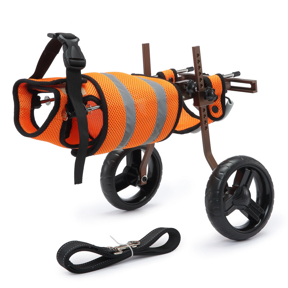 Adjustable Dog Wheelchair for Hind Leg Rehabilitation