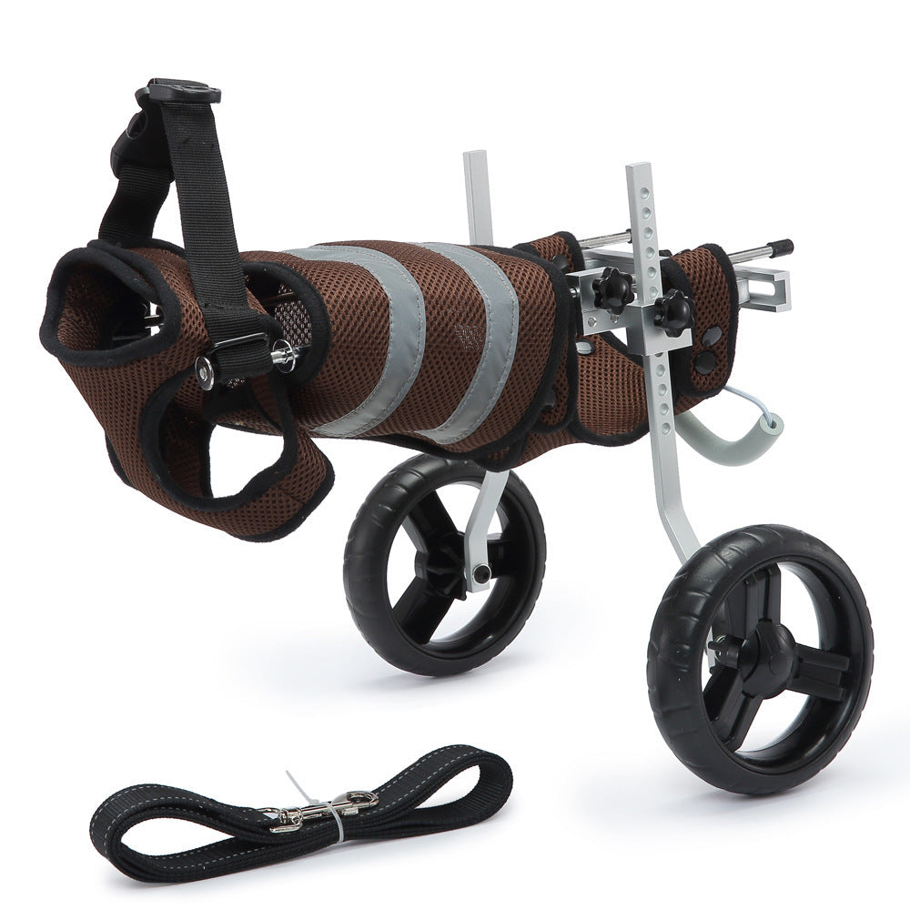 Adjustable Dog Wheelchair for Hind Leg Rehabilitation