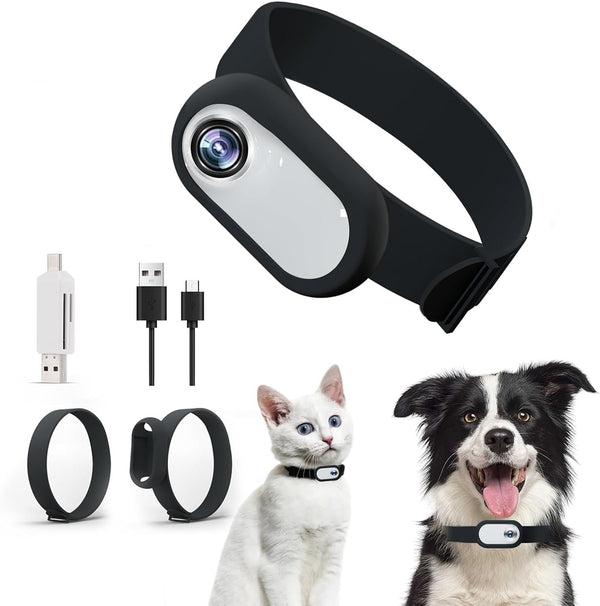 Pet Collar Camera for Cats and Dogs